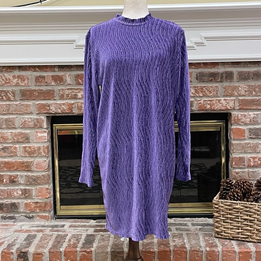 Divided by H&M shimmery purple backless dress / XL / Excellent condition